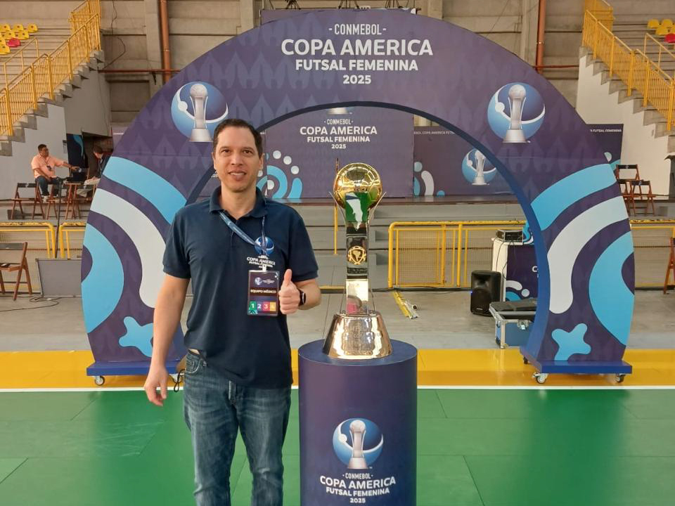 Coordenador médico dá copa América de futsal